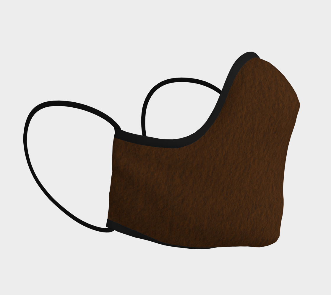 Brown Teardrop Mask preview #3