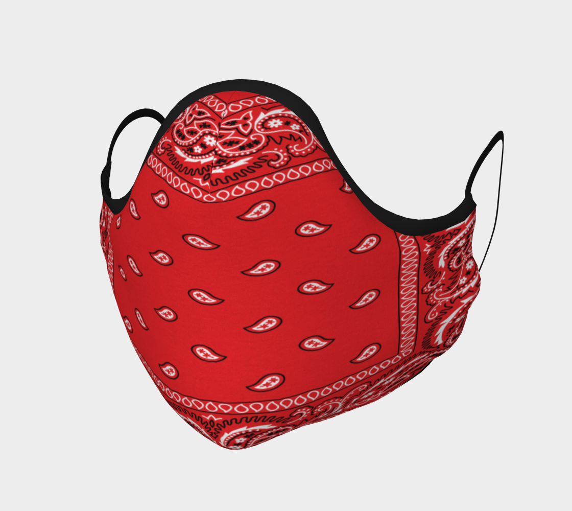 Red Bandana Facemask preview