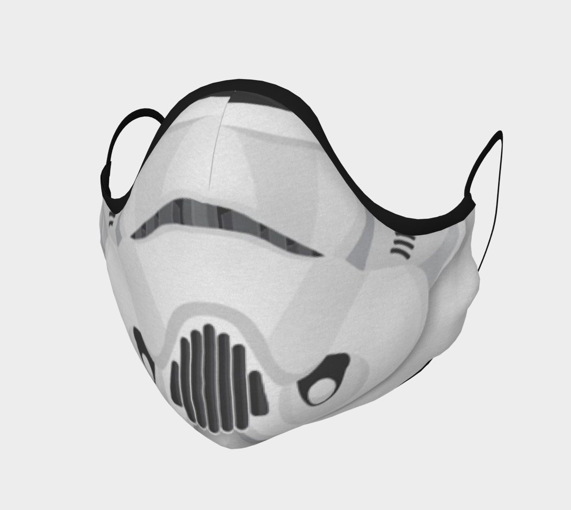 Storm Trooper Face Mask thumbnail #2