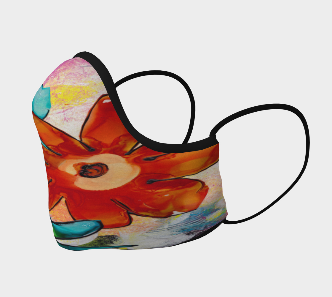 THE BRIGHTEST OF FLORALS FACE COVERING preview #2