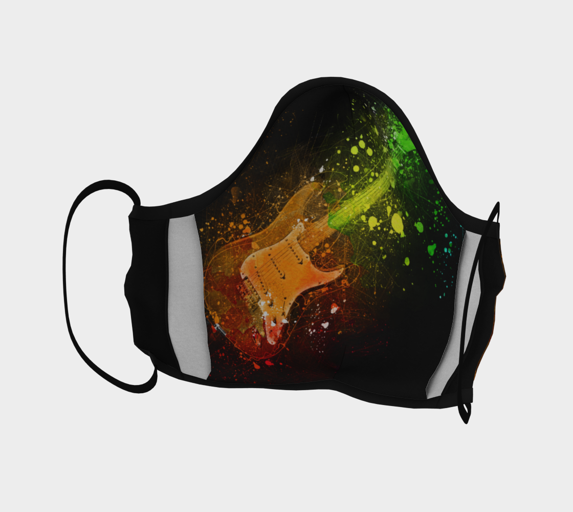Splatter Guitar Mask preview #4
