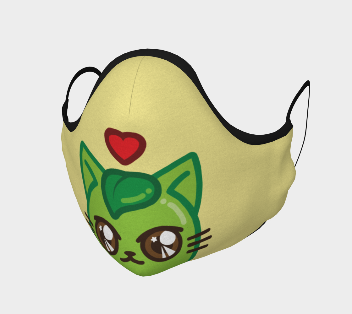 Aperçu de Cat Bean Face Mask