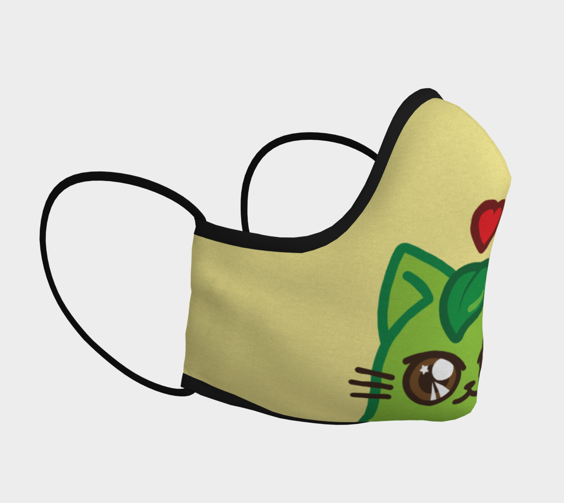 Cat Bean Face Mask preview #3
