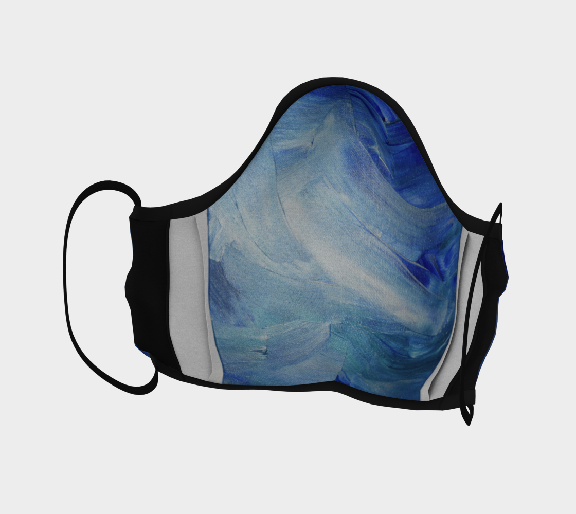 Face Mask:Blue Shimmer preview #4