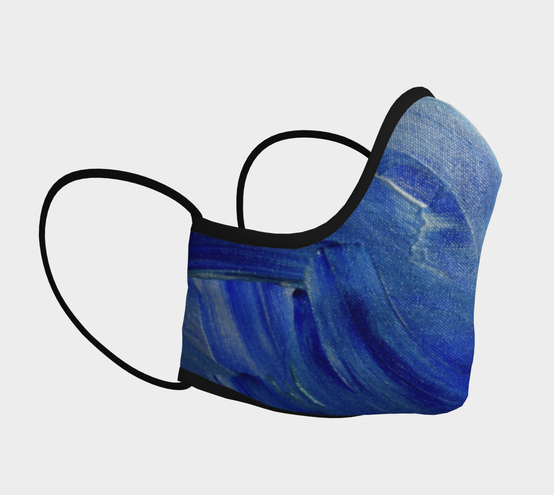 Face Mask:Blue Shimmer preview #3