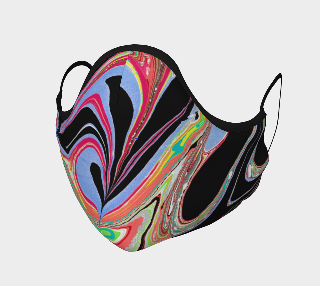 Masque 121 marbling Art Ebru peinture sur l'eau preview #1