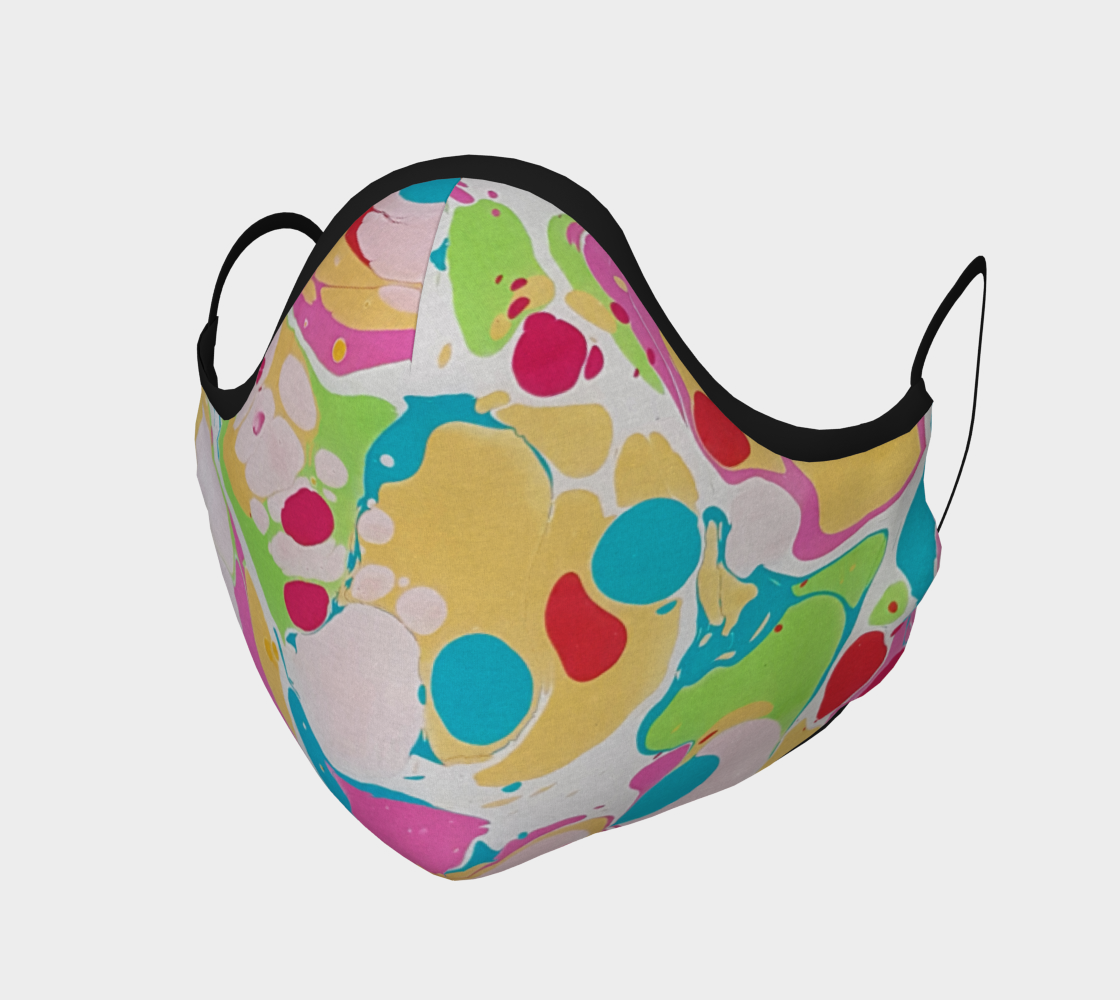 Masque 119 marbling Art Ebru peinture sur l'eau preview #1