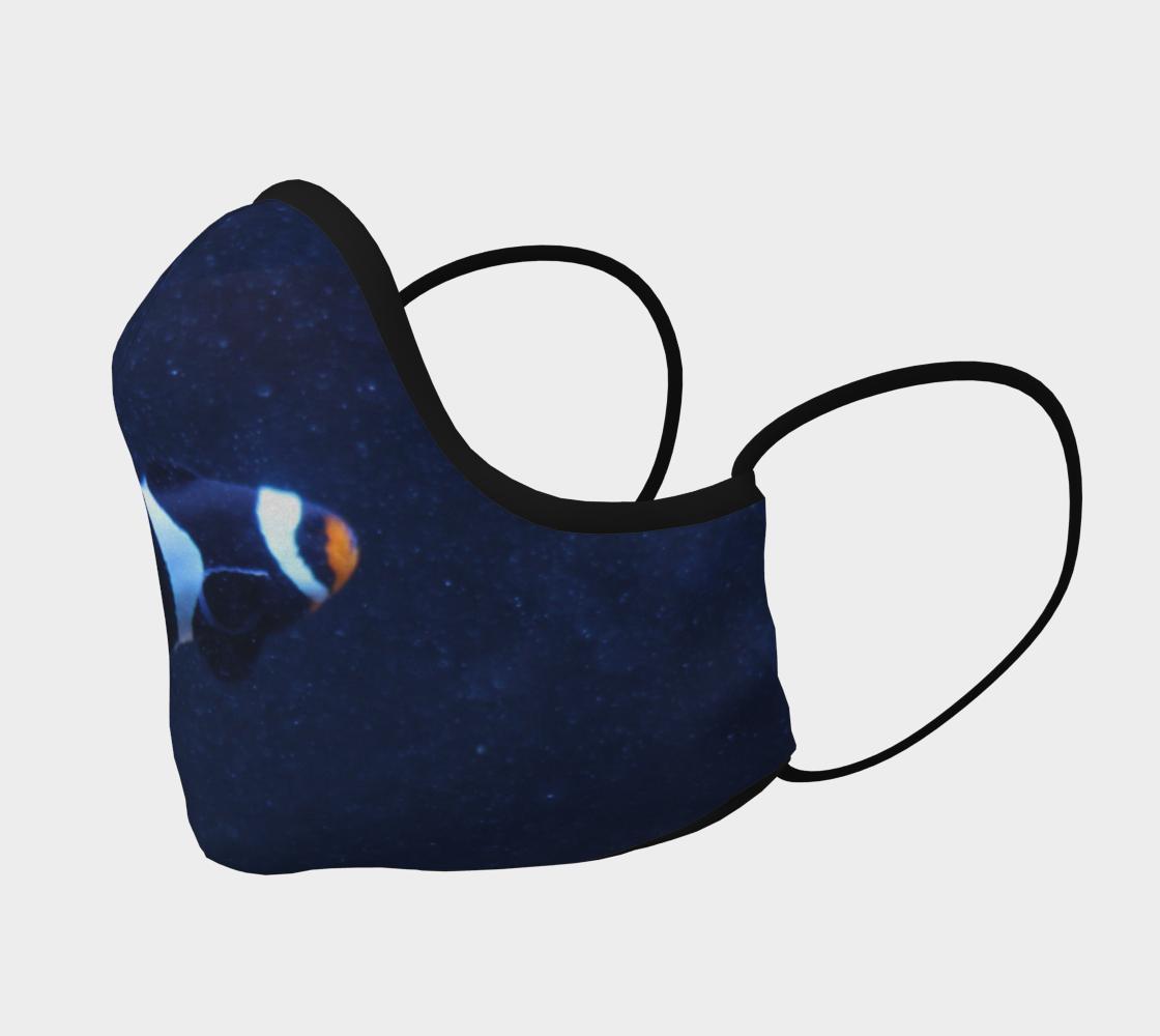 Dark Clown Fish Face Mask preview #2