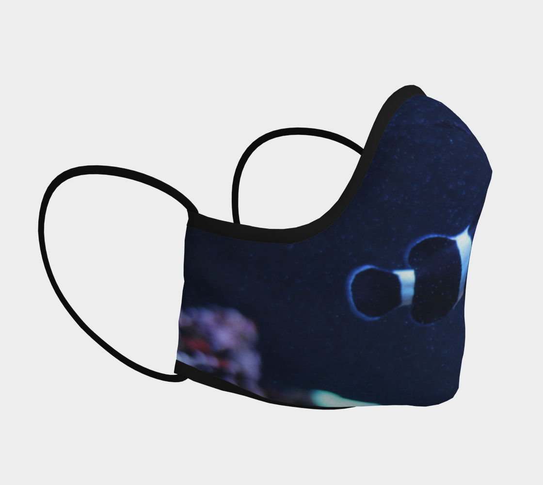 Dark Clown Fish Face Mask preview #3