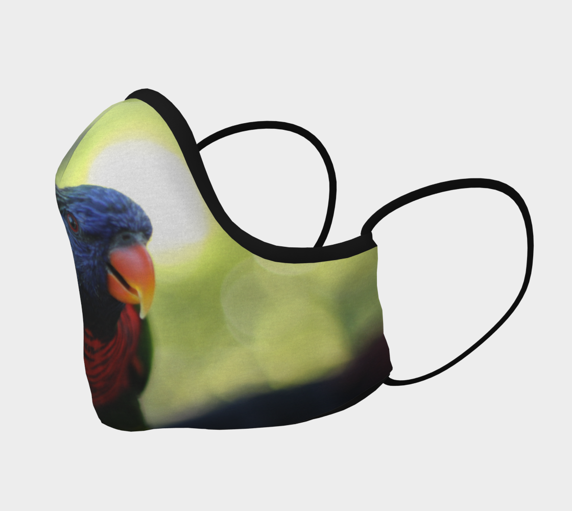 Lorikeet Face Mask preview #2