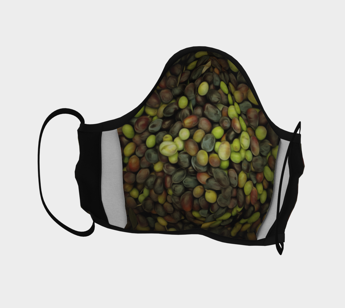 Olive Art Face Covering preview #4