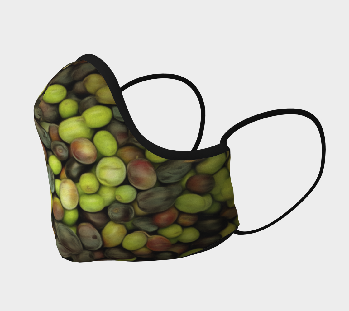 Olive Art Face Covering preview #2