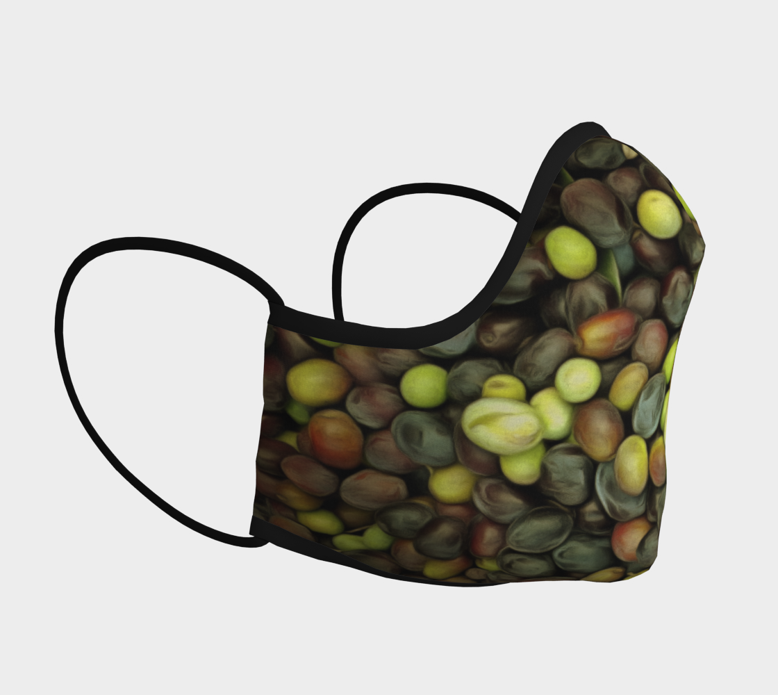 Olive Art Face Covering preview #3