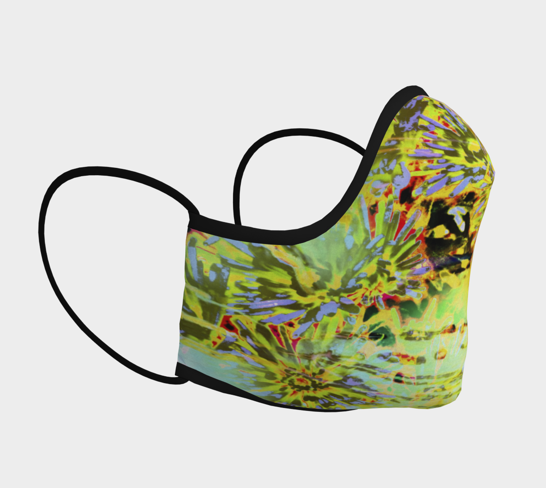 Playing With Chrysanthemums Face Covering preview #3