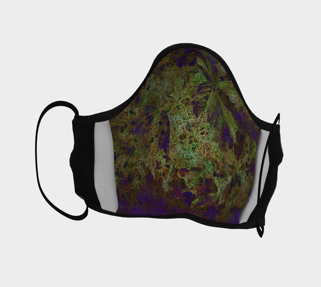Purple Ivy Face Covering preview #4