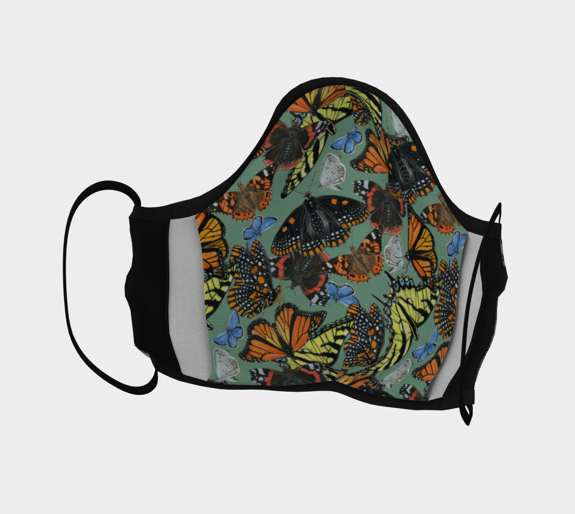 Butterfly Cloud Face Mask preview #4