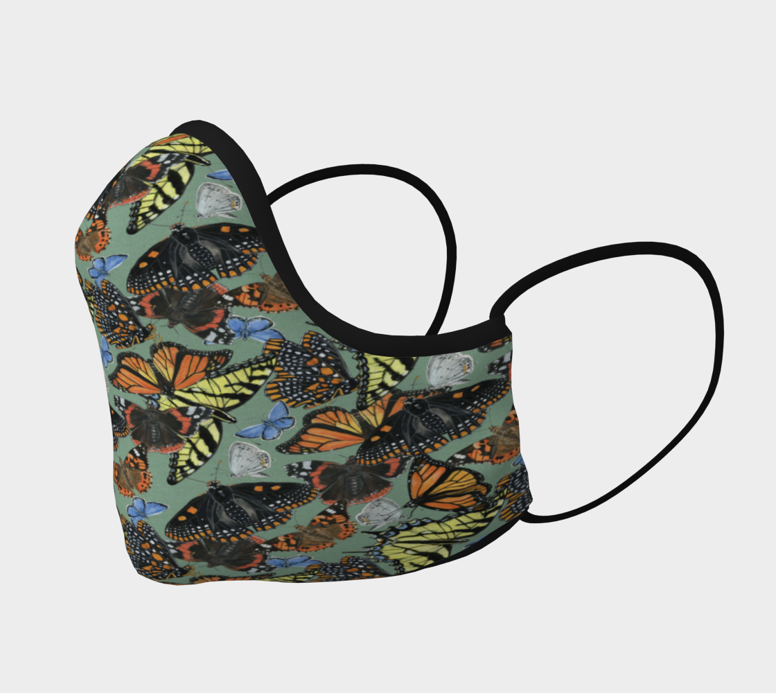 Butterfly Cloud Face Mask preview #2