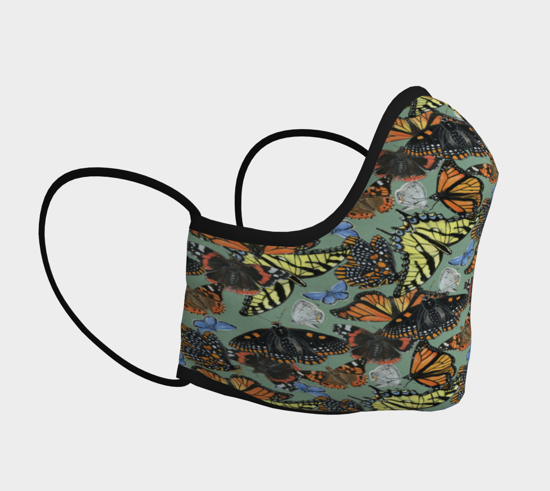 Butterfly Cloud Face Mask preview #3