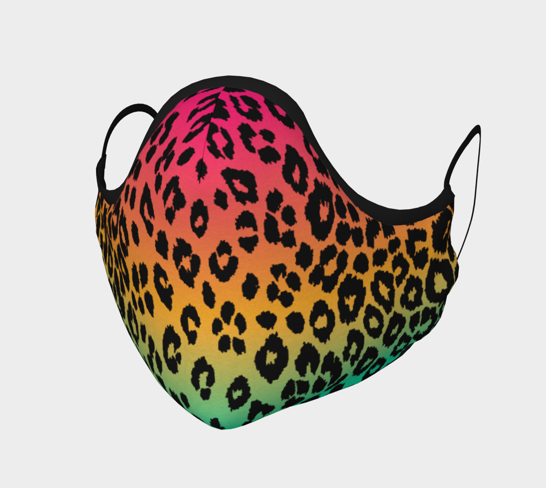 RAINBOW CHEETAH MASK by VCD © preview