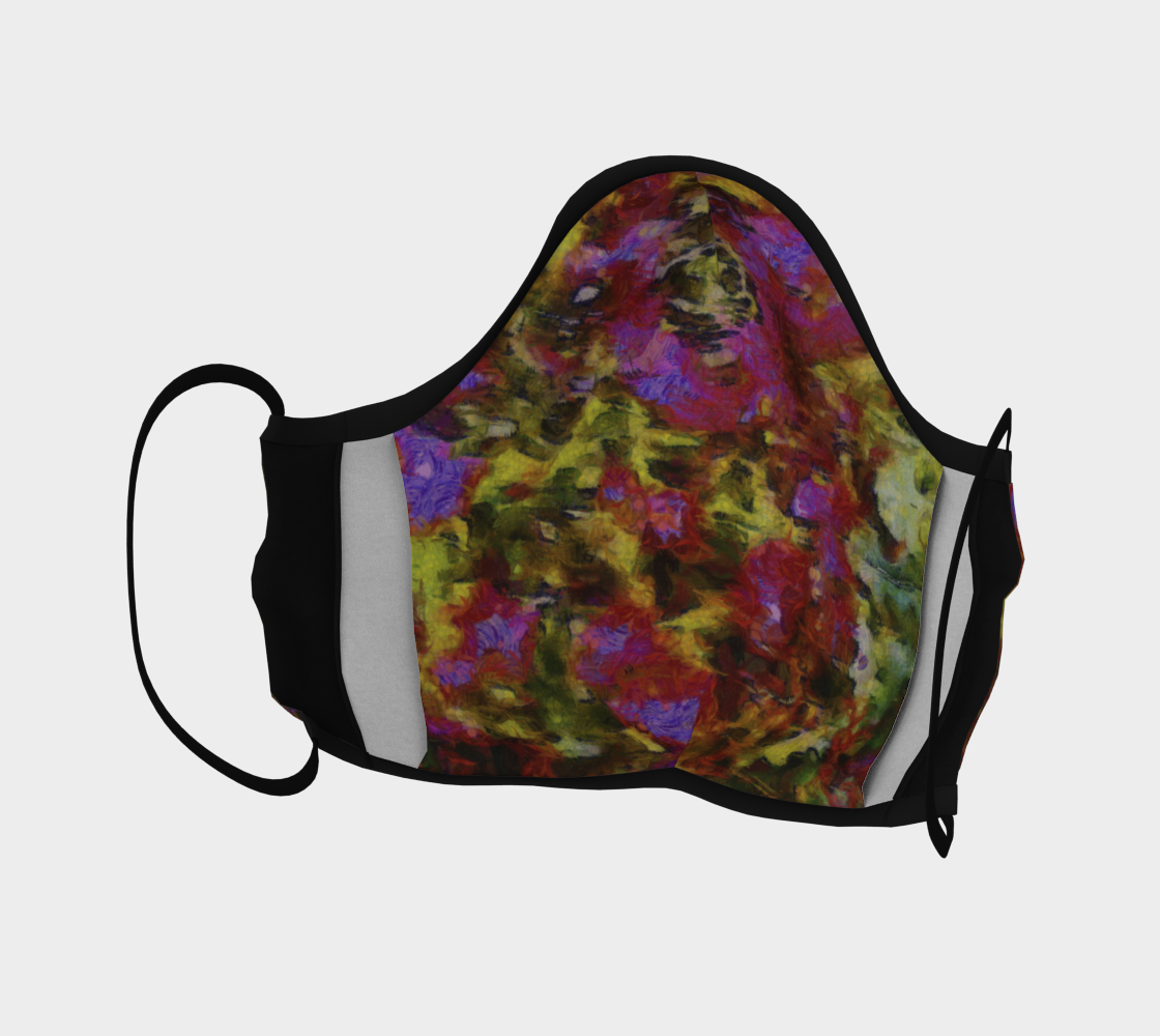 Poppy Abstract Face Covering preview #4