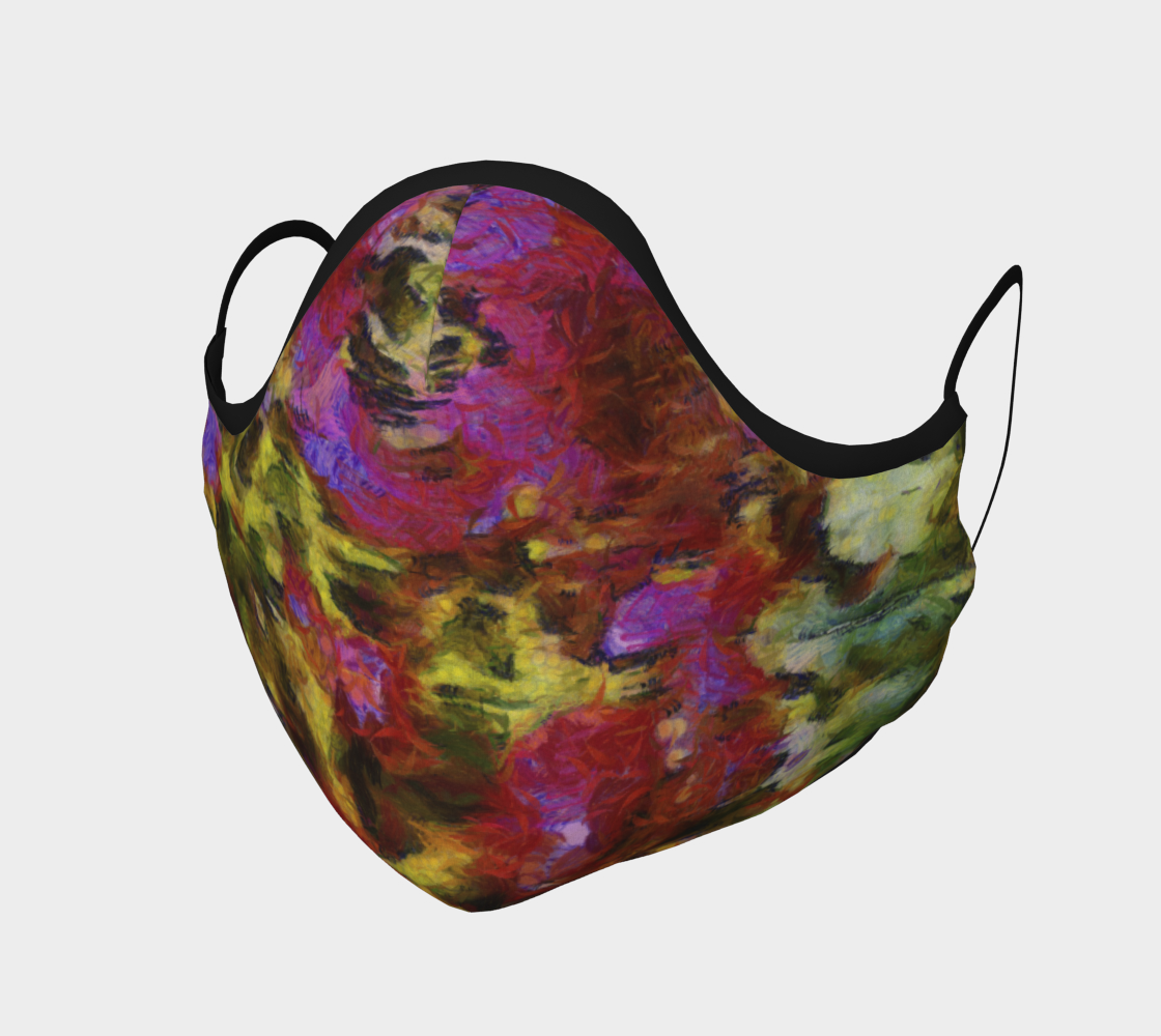 Poppy Abstract Face Covering preview #1