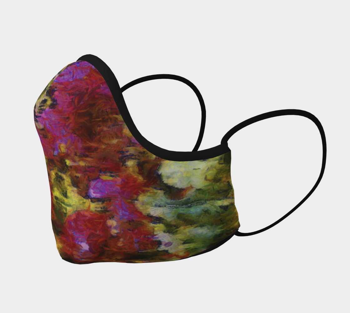 Poppy Abstract Face Covering preview #2
