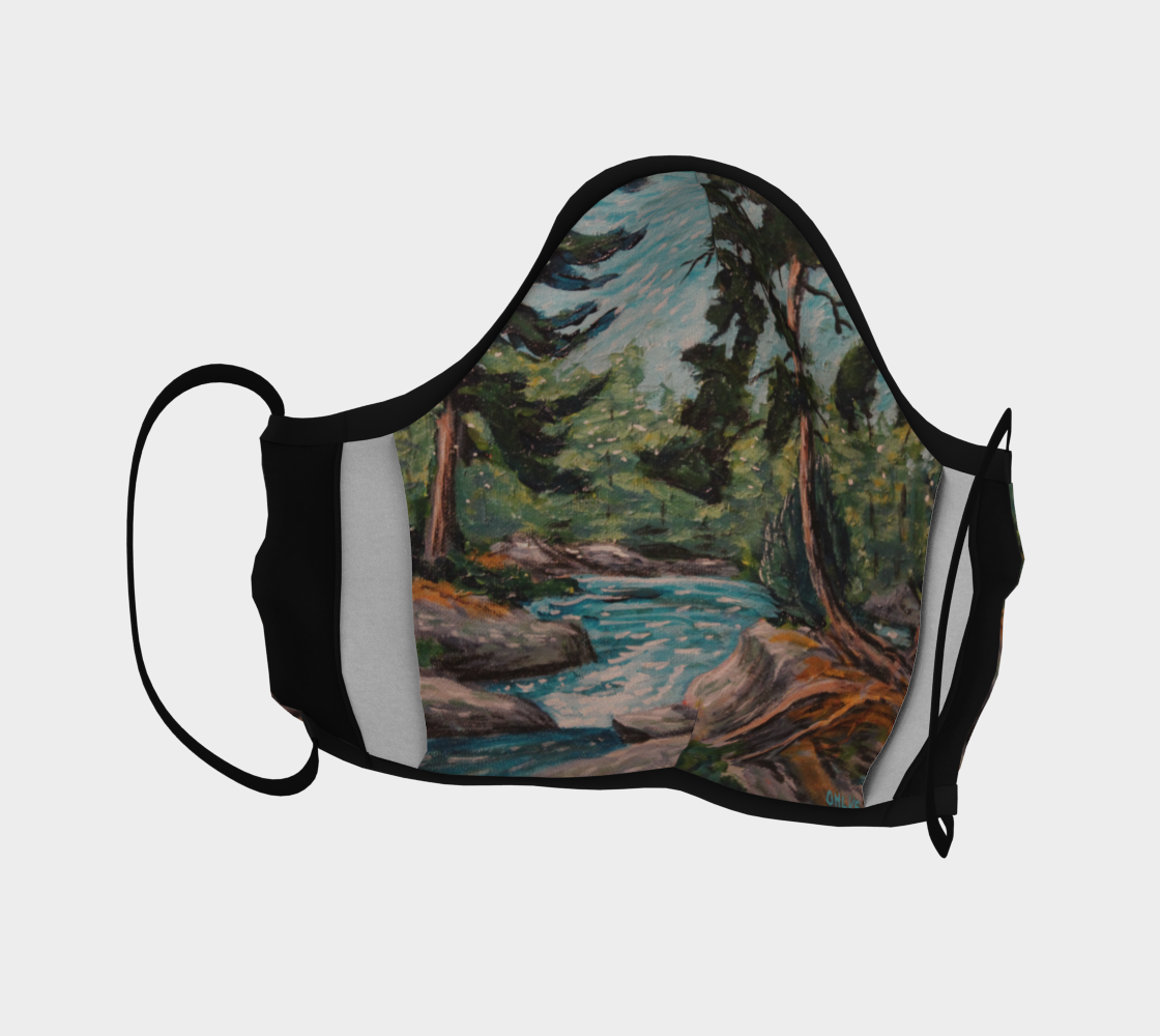 Whimsical Pines Mask preview #4