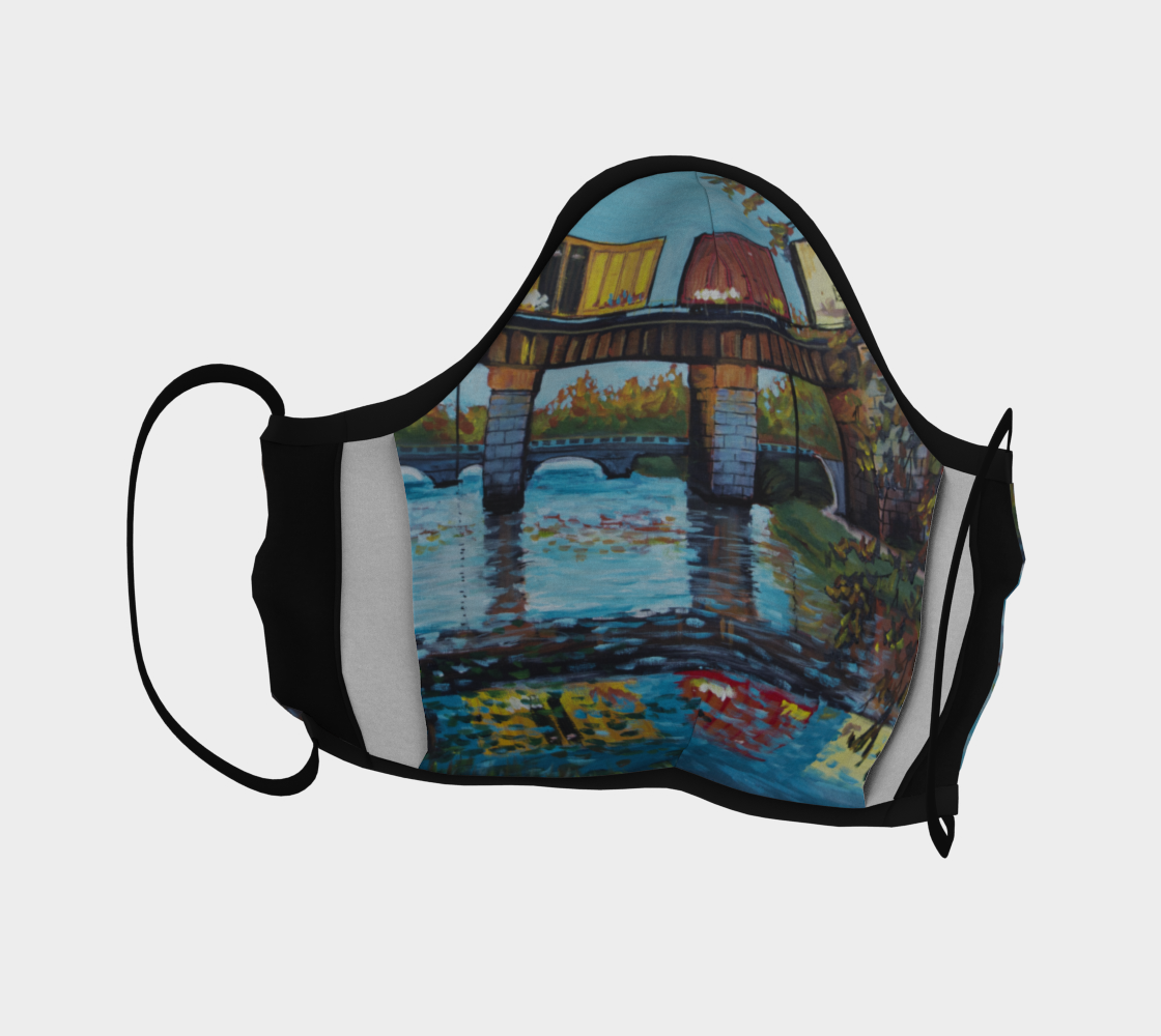 Train Bridge Napanee Mask preview #4