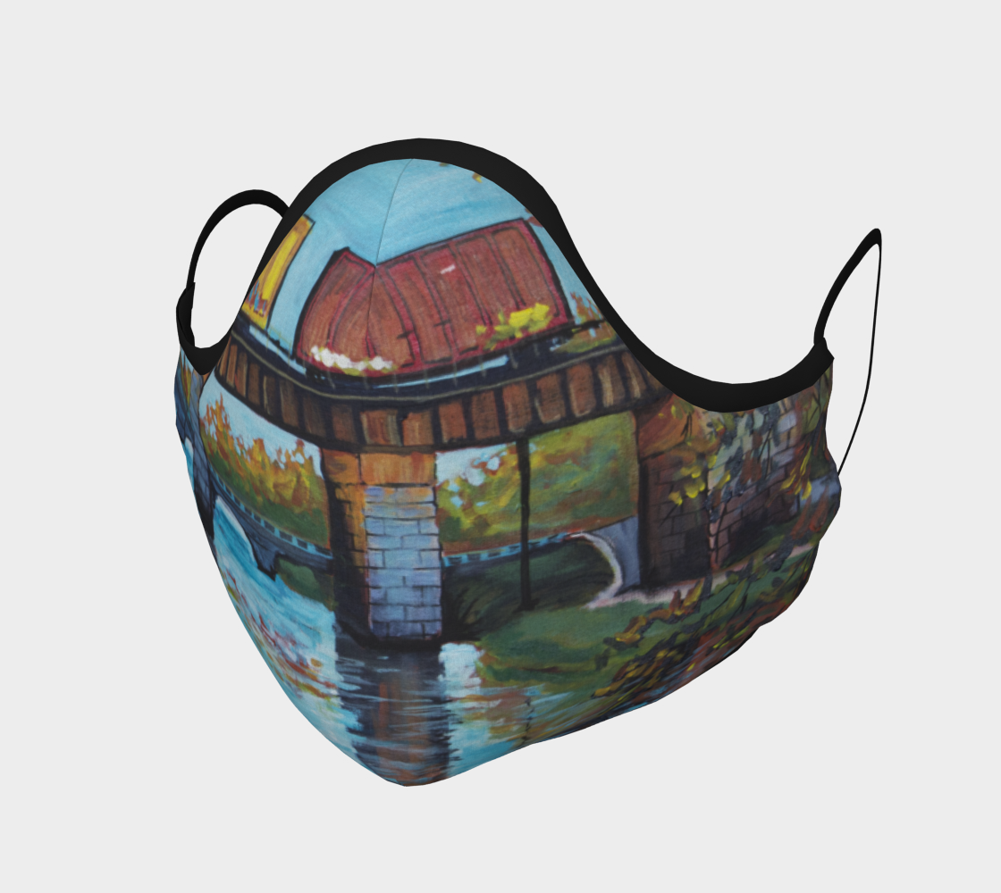 Train Bridge Napanee Mask preview #1