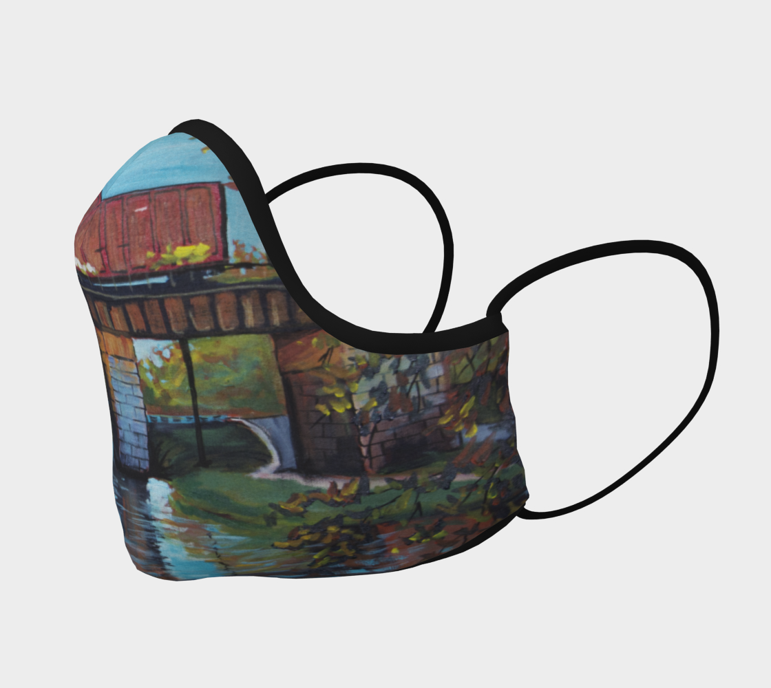 Train Bridge Napanee Mask preview #2