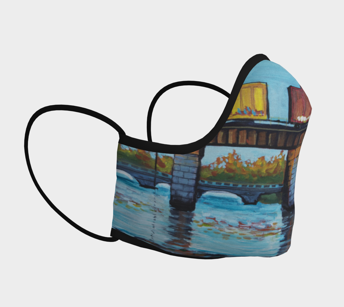 Train Bridge Napanee Mask preview #3