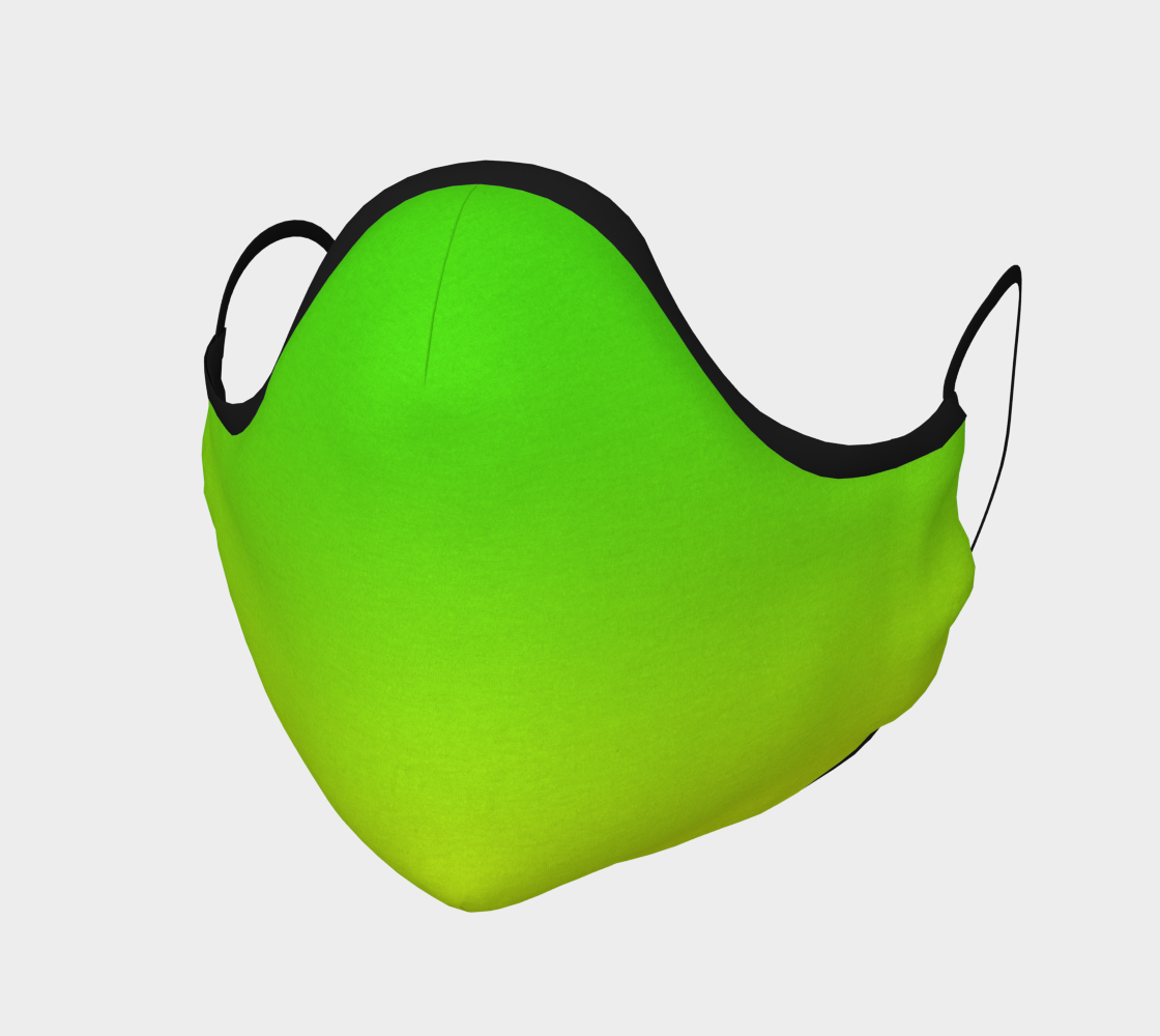 Aperçu de Face Mask Green to Yellow Tone, AOWSGD