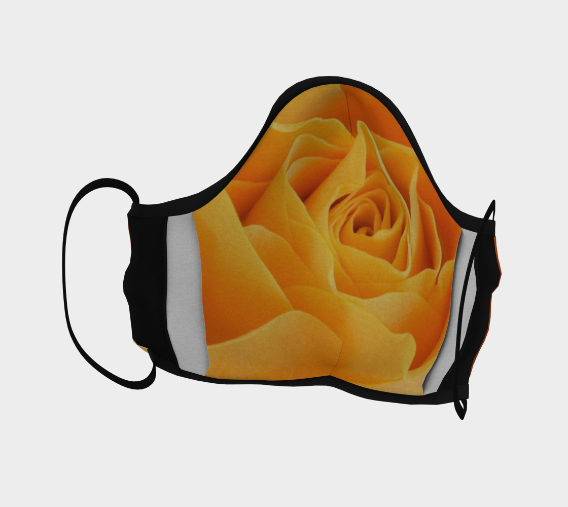 Face Mask Light Orange Rose, AOWSGD preview #4
