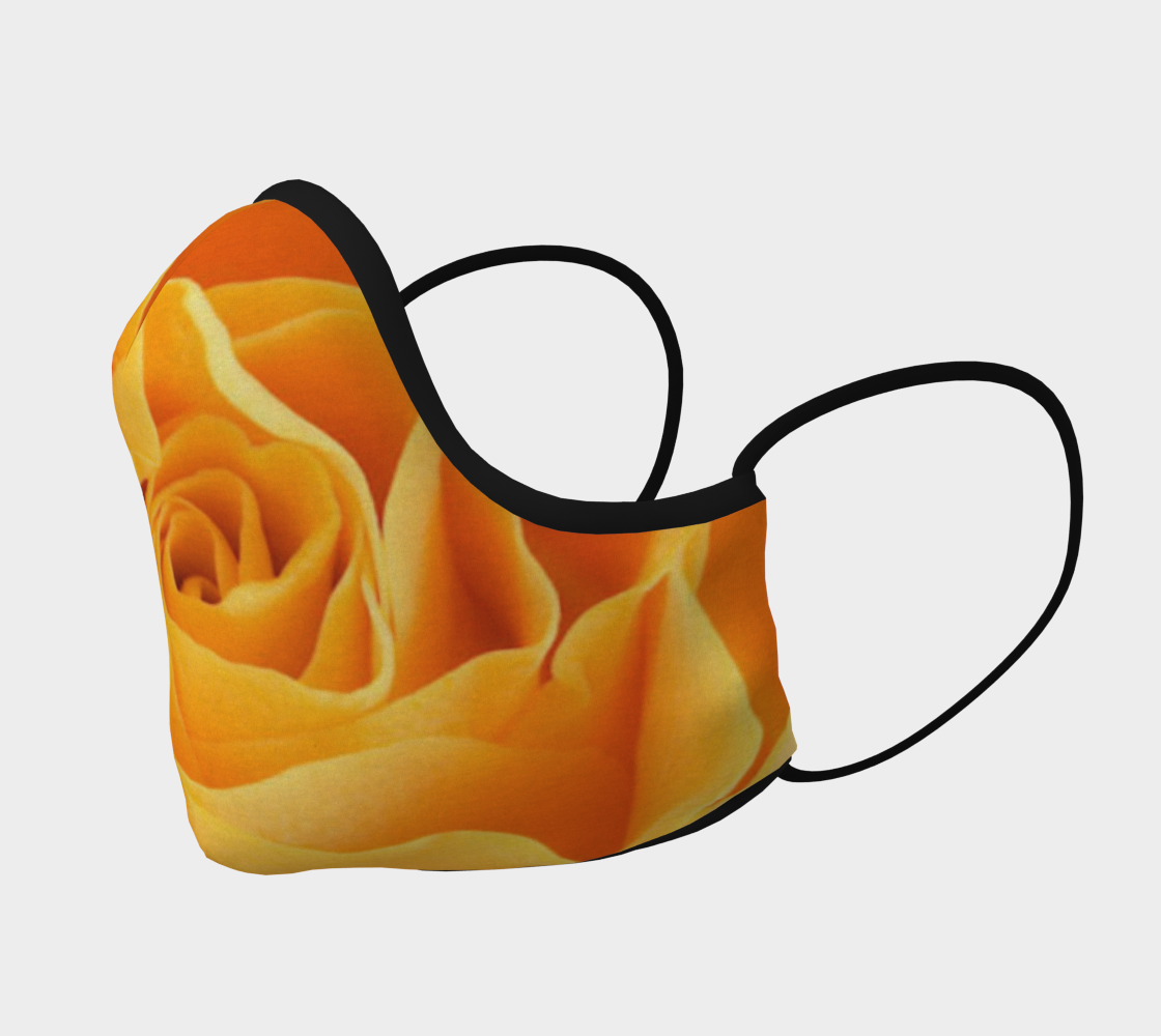 Face Mask Light Orange Rose, AOWSGD preview #2