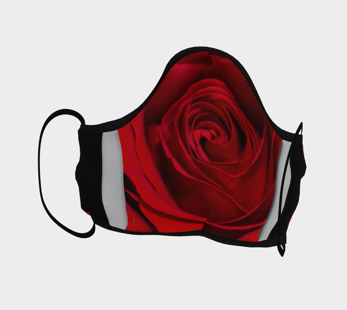 Face Mask Red Rose, AOWSGD preview #4