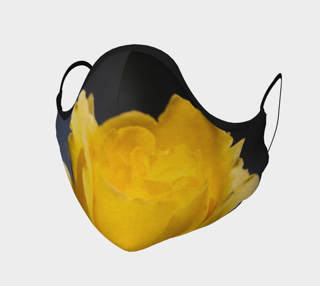 Yellow Rose Face Covering preview