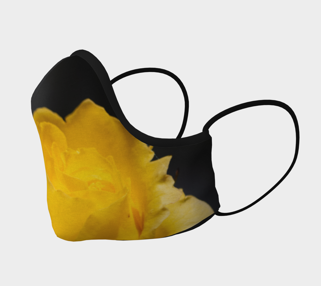 Yellow Rose Face Covering thumbnail #3