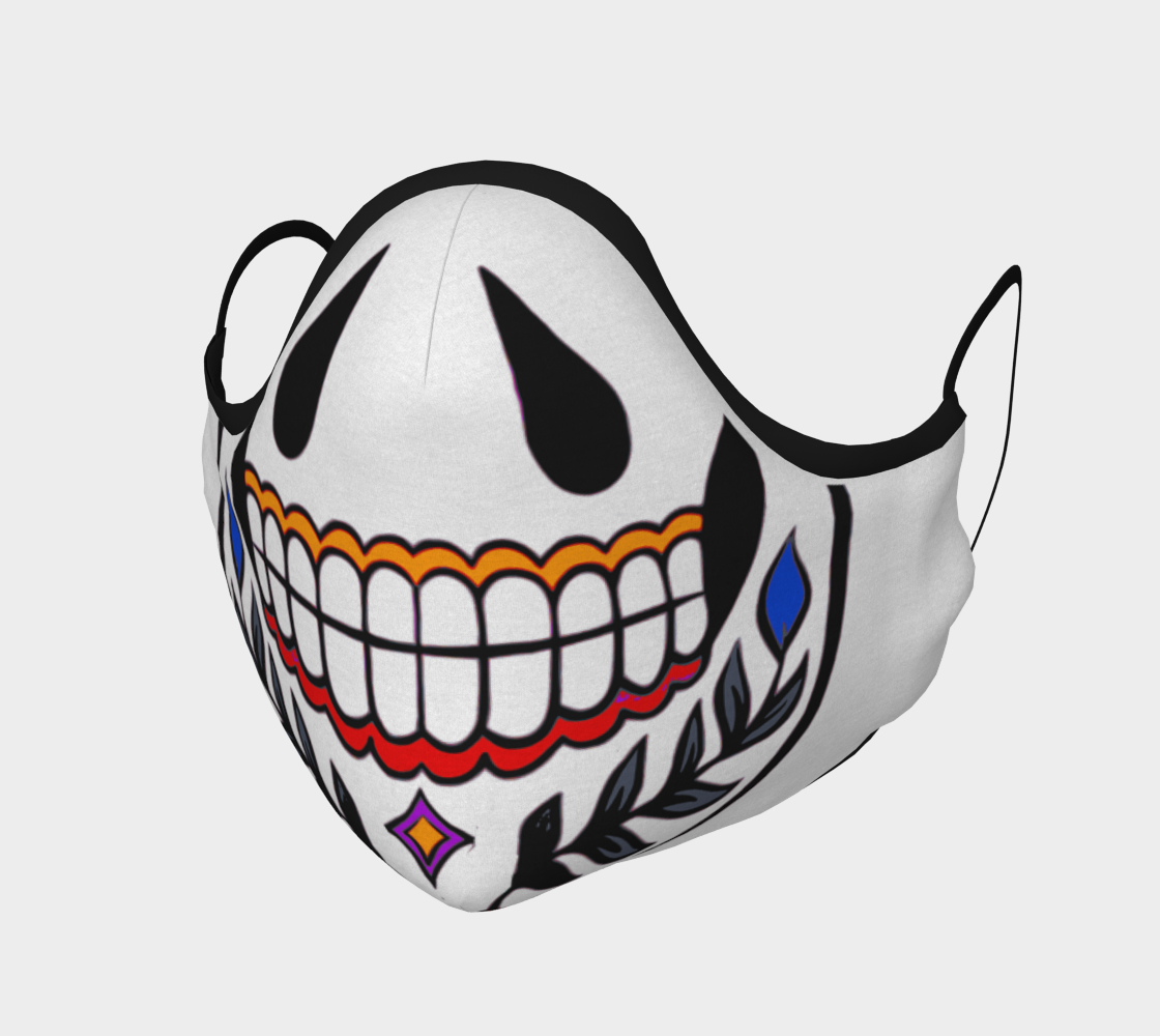 Aperçu de Face Mask Sugar Skull, AOWSGD