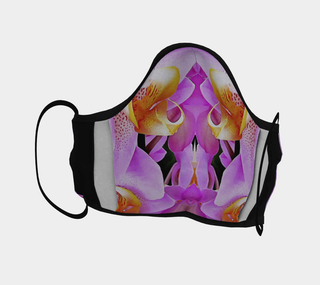 Pink Orchid Face Covering preview #4