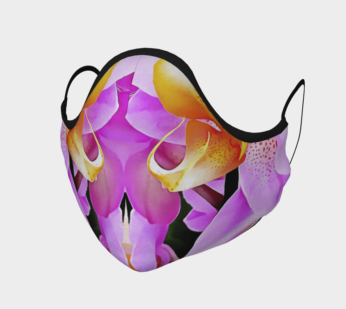 Pink Orchid Face Covering preview #1