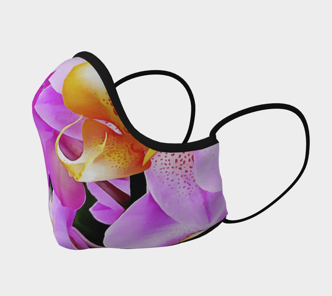 Pink Orchid Face Covering preview #2