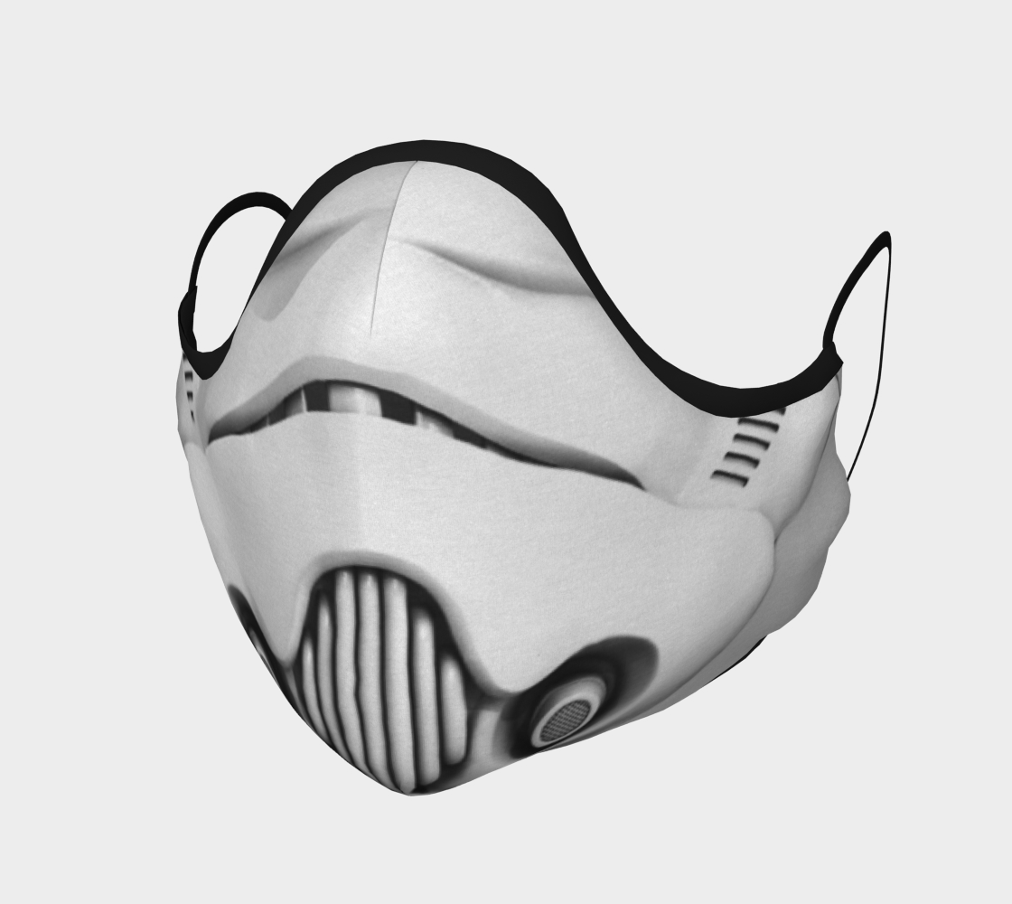 Stormtrooper face mask preview
