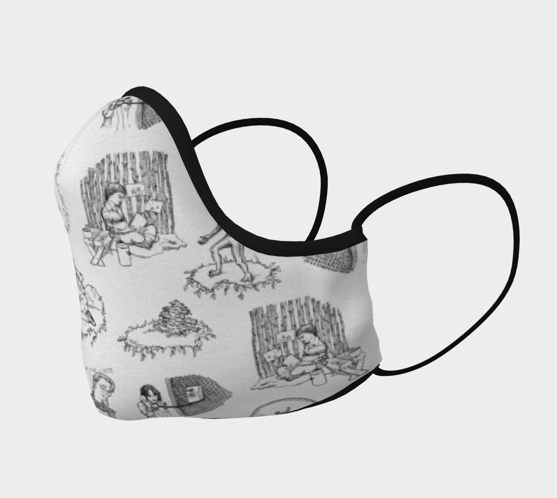 Aperçu de Stranger Things Face Mask 2 - Hugs #2