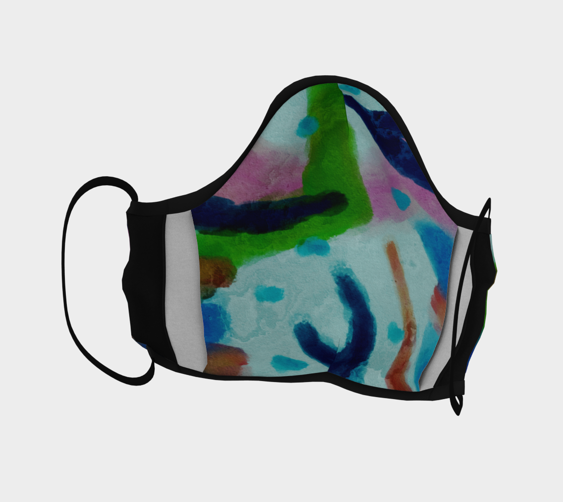 Aperçu de Original Abstract Art Face Mask #4