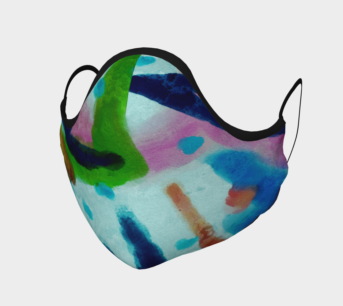 Aperçu de Original Abstract Art Face Mask #1