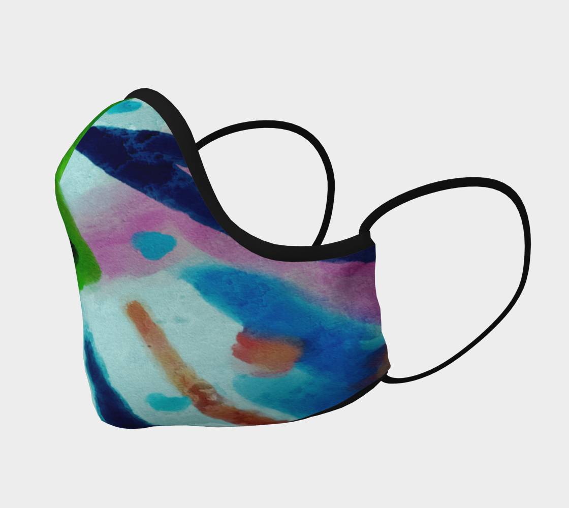Aperçu de Original Abstract Art Face Mask #2