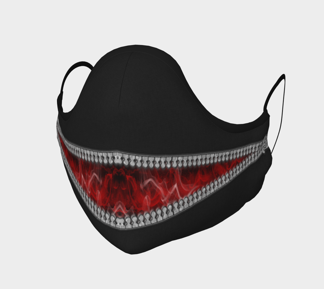 Zipper Mouth Mask preview