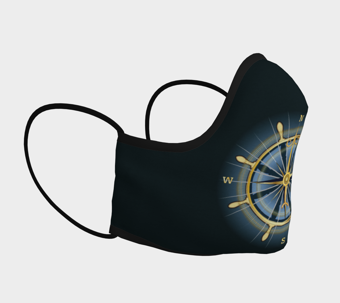 Inside Message Find Your Joy! Compass Rose Solid Dark Back Ground preview #3