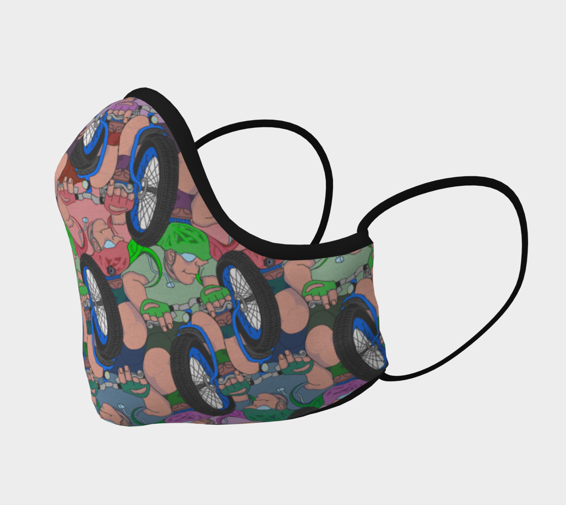 Aperçu de Fat Tire Biker face mask #2