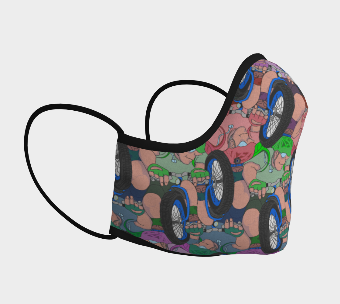 Aperçu de Fat Tire Biker face mask #3